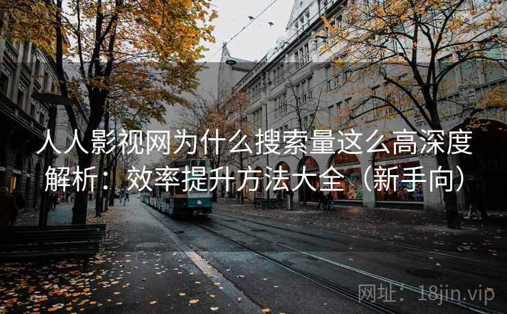 人人影视网为什么搜索量这么高深度解析：效率提升方法大全（新手向）