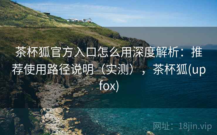 茶杯狐官方入口怎么用深度解析：推荐使用路径说明（实测），茶杯狐(upfox)