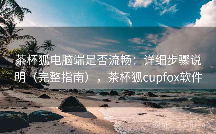 茶杯狐电脑端是否流畅：详细步骤说明（完整指南），茶杯狐cupfox软件