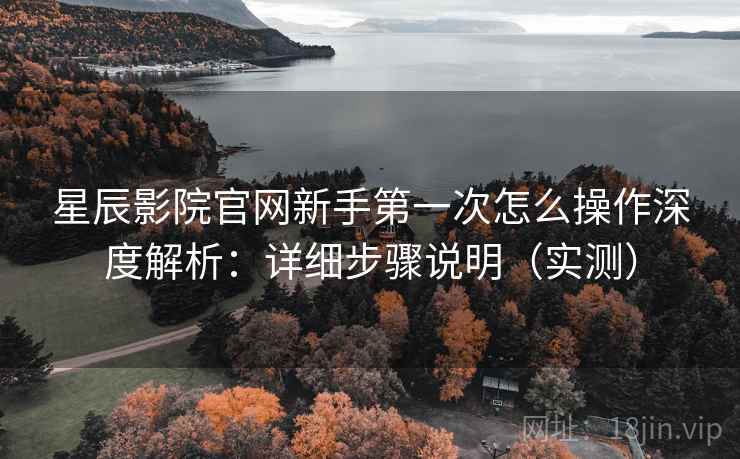 星辰影院官网新手第一次怎么操作深度解析：详细步骤说明（实测）