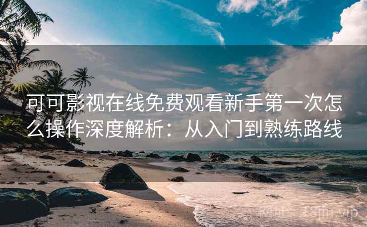 可可影视在线免费观看新手第一次怎么操作深度解析：从入门到熟练路线